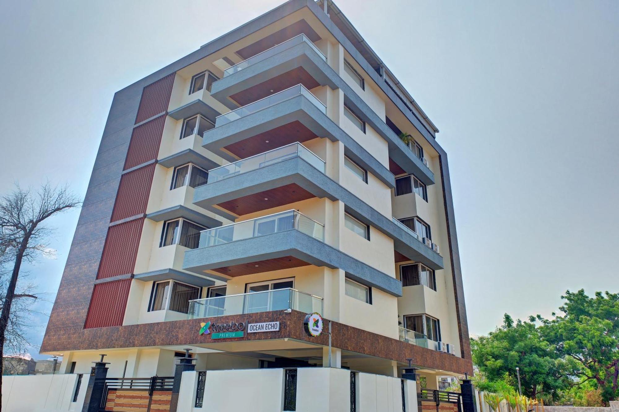 Treebo Ocean Echo, Rushikonda Hotell Jāmb Exteriör bild
